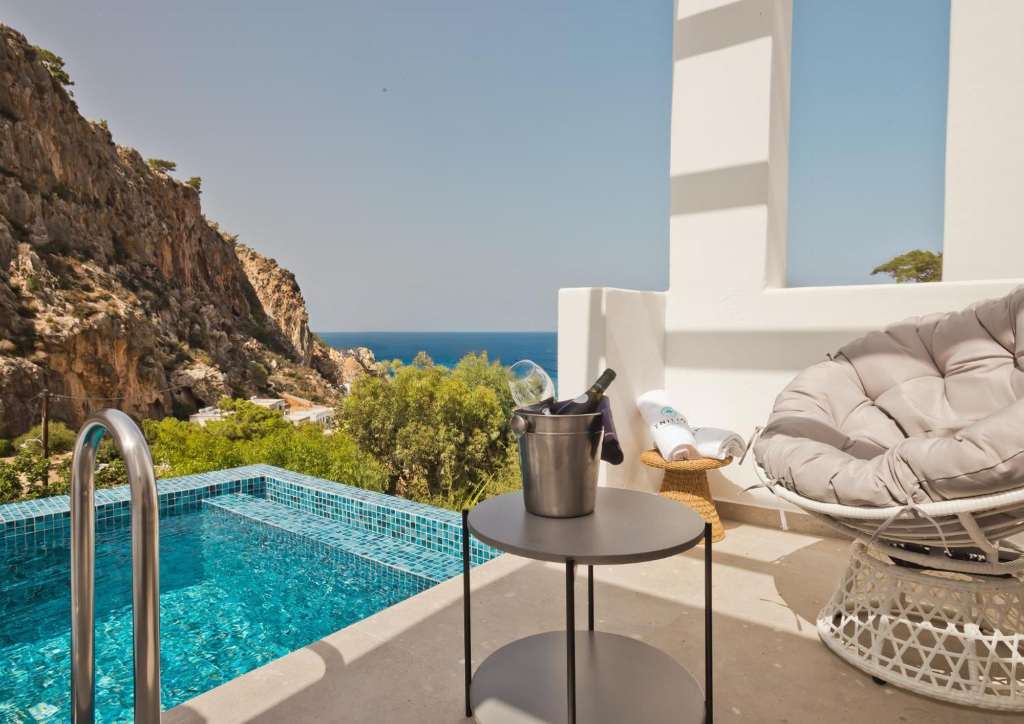 Enilion Luxury Suites Kyra Panagia Zewnętrze zdjęcie